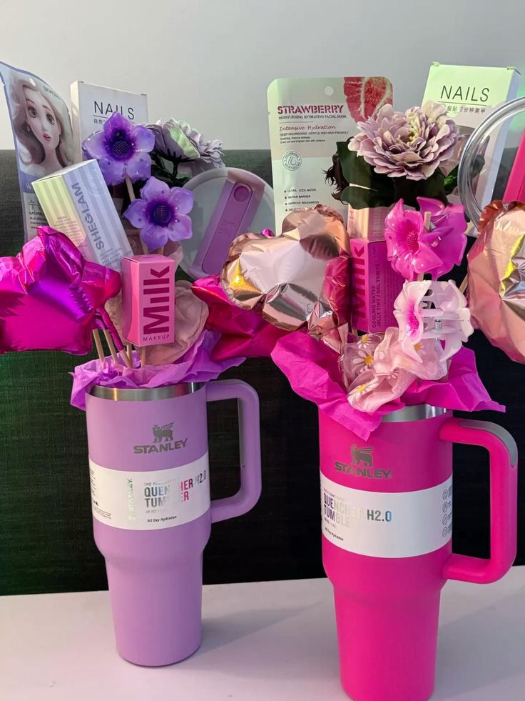 Stanley Tumbler Gift Bouquet with Beauty & Accessories