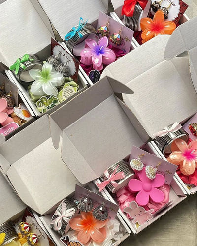 Jewelry & Flowers Gift Box for Her